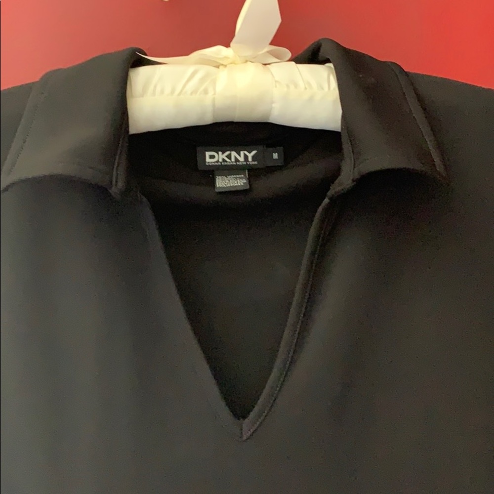 Black DKNY 3/4 sleeve Top